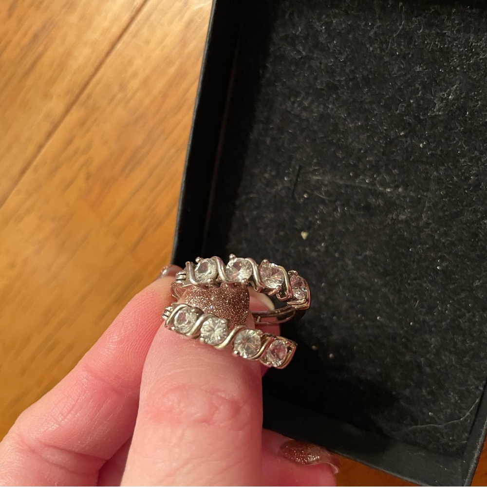 Diamond Hoop Earrings